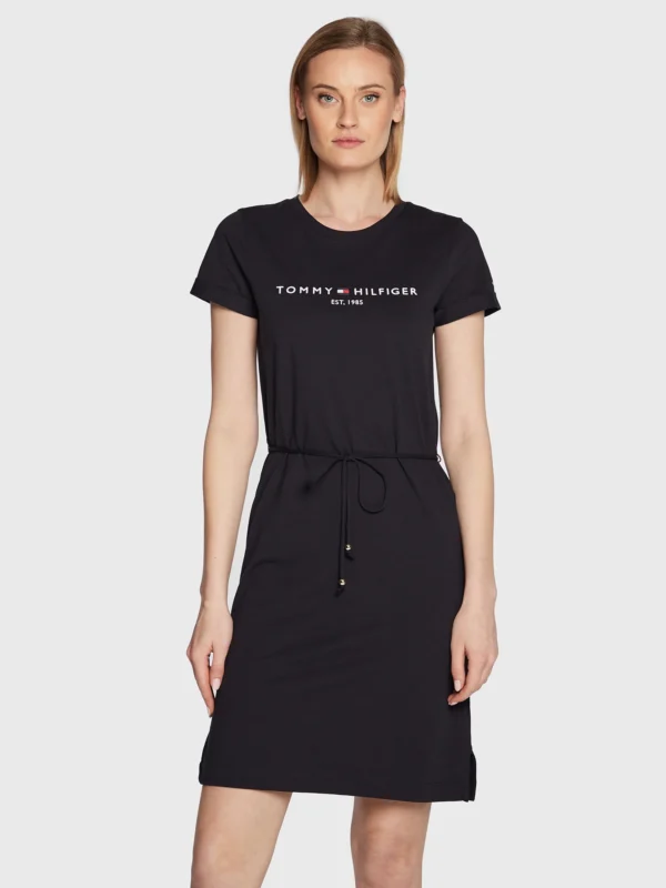 tommy-hilfiger-robe-de-jour-th-ess-ww0ww28189-bleu-marine-regular-fit